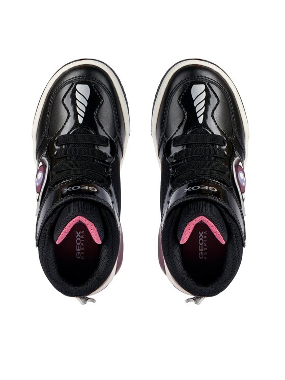 Geox Geox Tenisice J Inek Girl J36ASB 0NFEW C0922 M Crna
