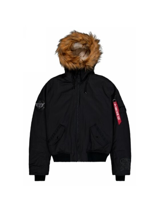 Alpha Industries Alpha Industries Zimné bundy AI.148129-03-L Čierna Regular Fit