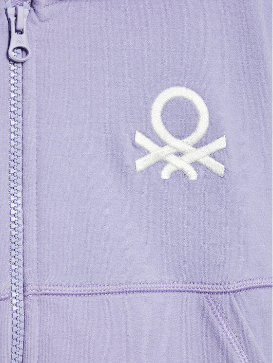 United Colors Of Benetton United Colors Of Benetton Суитшърт 3GNSC500O Виолетов Regular Fit