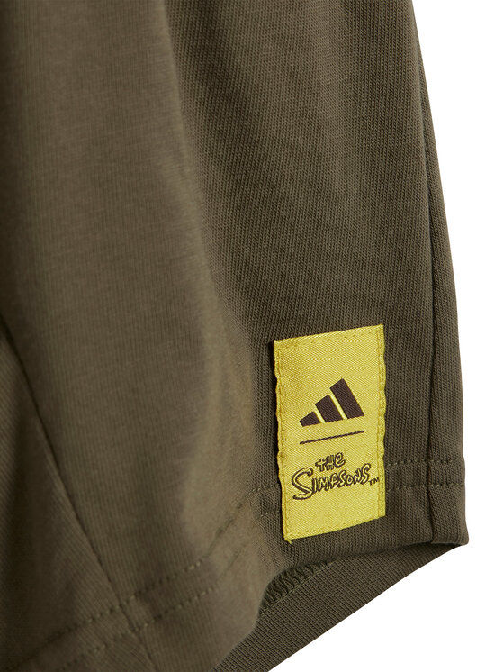 adidas adidas Komplekti kuuluvad t-särk ja šortsid The Simpsons JL9174 Beež Regular Fit