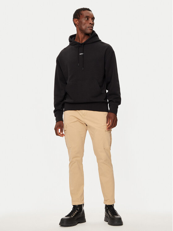 BOSS Boss Felpa WeSmallhood 50514530 Nero Regular Fit