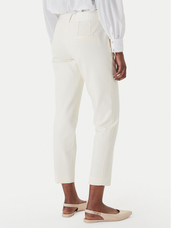 JOOP! JOOP! Chinos kelnes Petunia 30102026 Écru Slim Fit