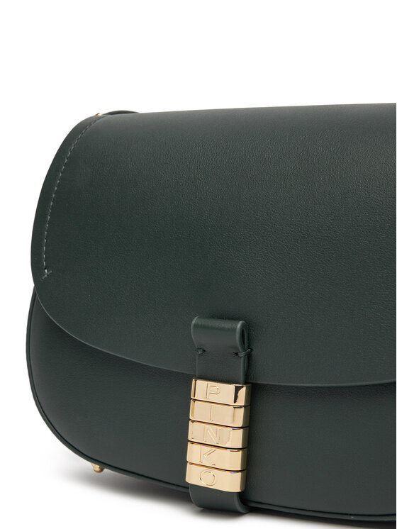 PINKO PINKO Сумка Saddle Mini PE PLTT 103831 A270 Зелений