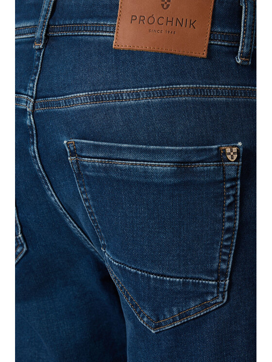 Próchnik Próchnik Szorty jeansowe PM2 SZO113125000006 Granatowy Regular Fit
