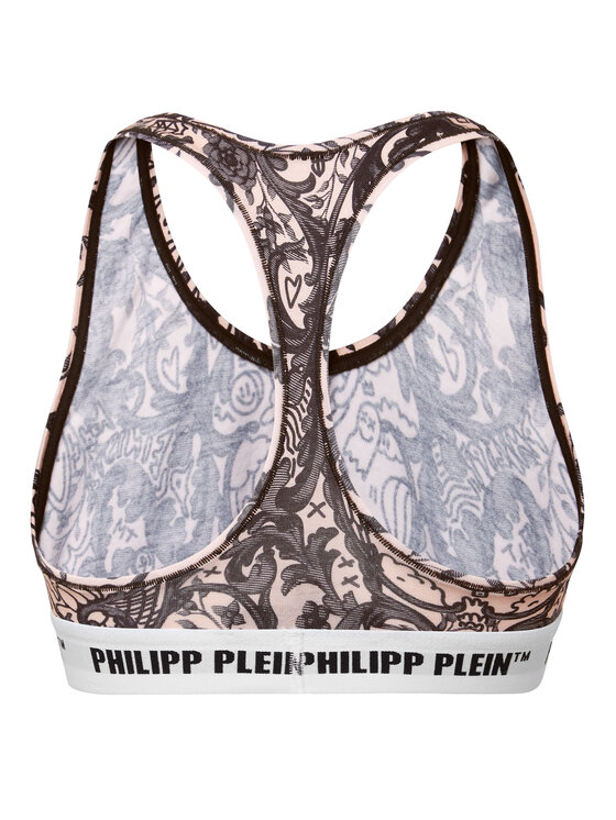 PHILIPP PLEIN PHILIPP PLEIN Biustonosz sportowy 1739 Kremowy