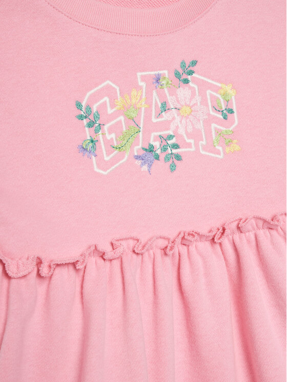 Gap Gap Kasdieninė suknelė 736116-00 Rožinė Regular Fit