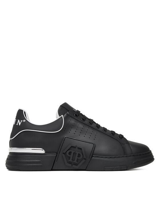 PHILIPP PLEIN PHILIPP PLEIN Sneakers Top Hexagon PAES USC0775 PLE005N Negru