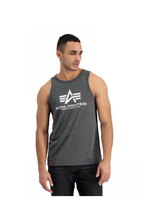 Alpha Industries Alpha Industries Tank top AI.126566 Sivá Core Fit