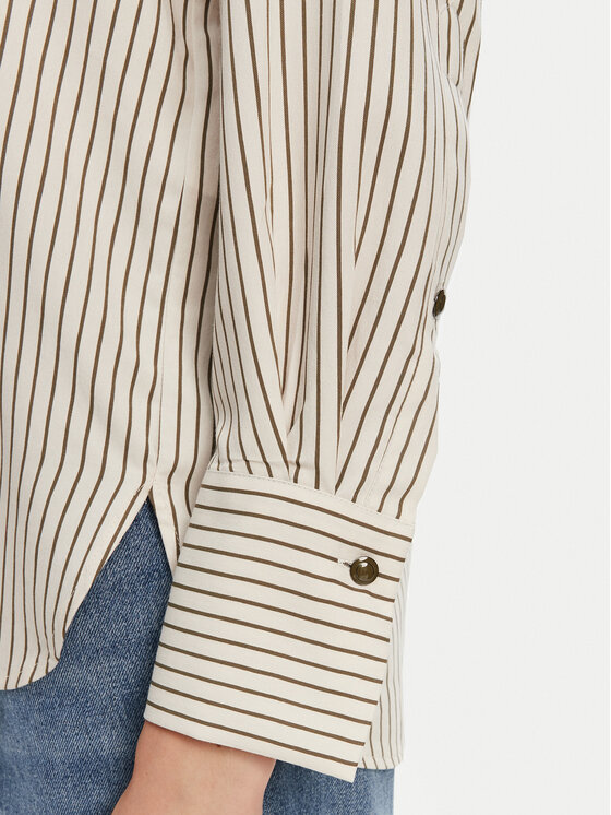 Marella Marella Cămașă Reperto 2523116081 Verde Regular Fit