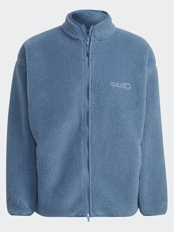 adidas adidas Geacă Reclaim Sherpa Jacket HK2770 Albastru Regular Fit