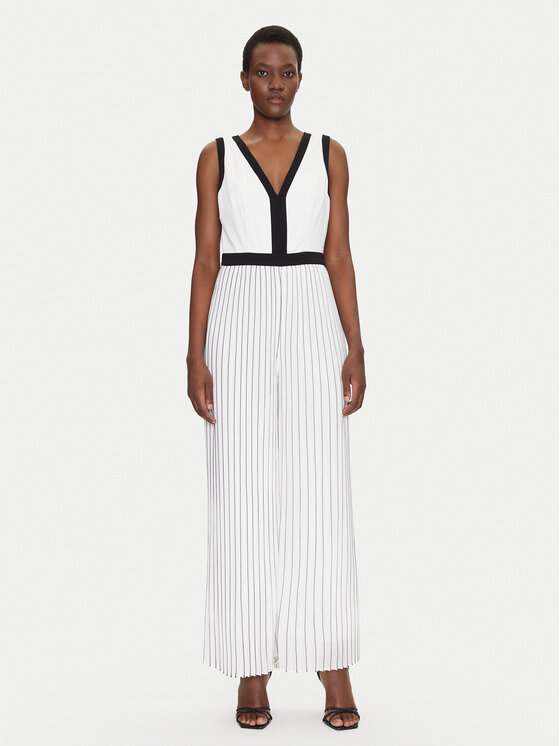 Morgan Morgan Jumpsuit 251-PLISMA Bianco Regular Fit