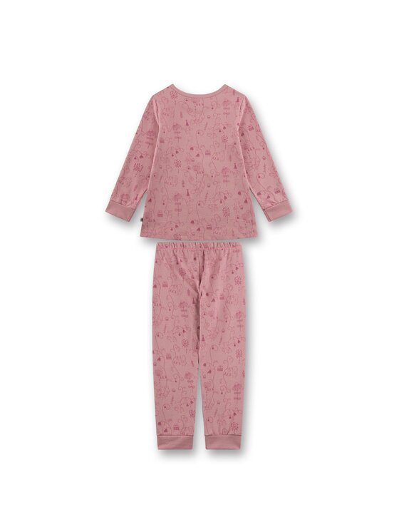 Sanetta Sanetta Piżama 30650 Różowy Comfort Fit