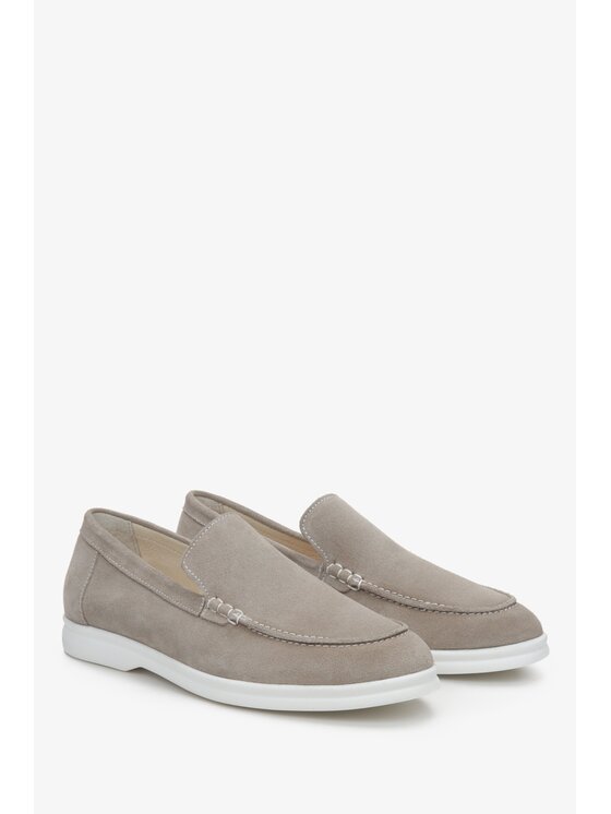 Estro Estro Mokasíny ER00112382 Šedá