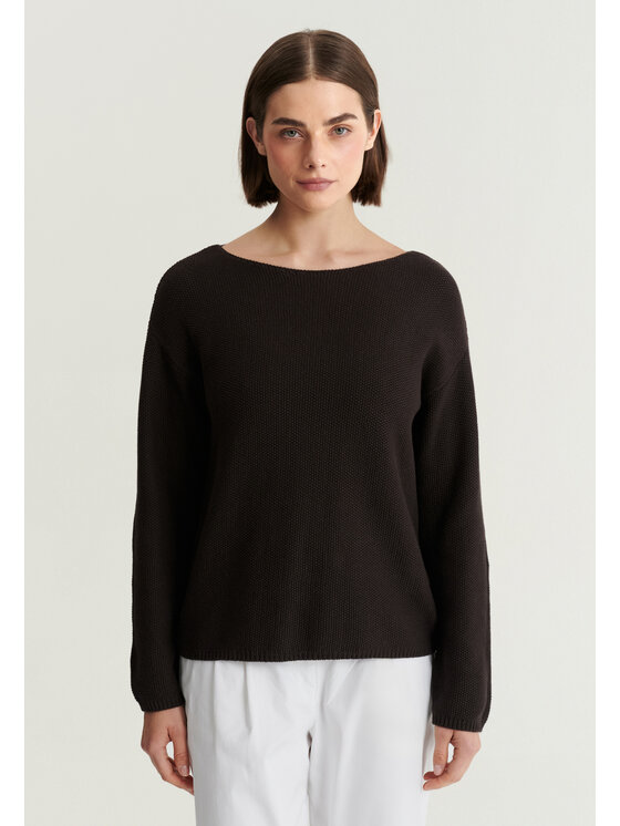 TATUUM TATUUM Sweter MAKSO Brązowy Classic Fit