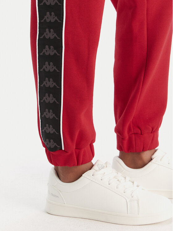 Kappa Kappa Pantaloni trening Banda Adina 311M8HW Roșu Regular Fit