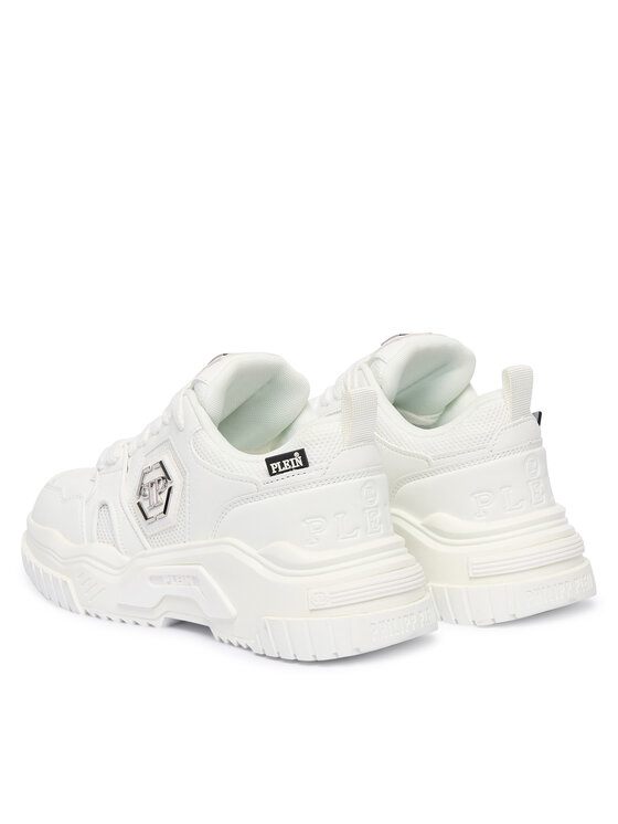 PHILIPP PLEIN PHILIPP PLEIN Sneakersy New Predator FAES USC0837 PTE003N Bílá