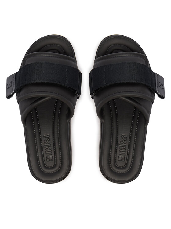 Melissa Melissa Šlepetės Melissa Free Fuzzy Slide Platform Ad 37835 Juoda