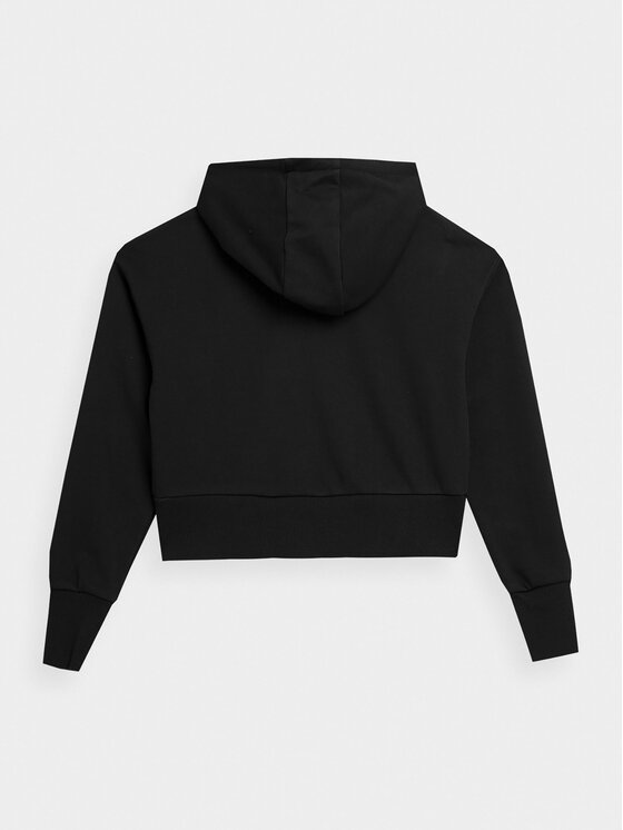 4F 4F Μπλούζα 4FJAW23TSWSF640 Μαύρο Regular Fit
