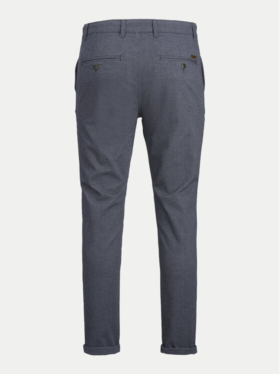 Jack & Jones Jack & Jones Chinosy Marco 12206199 Niebieski Slim Fit