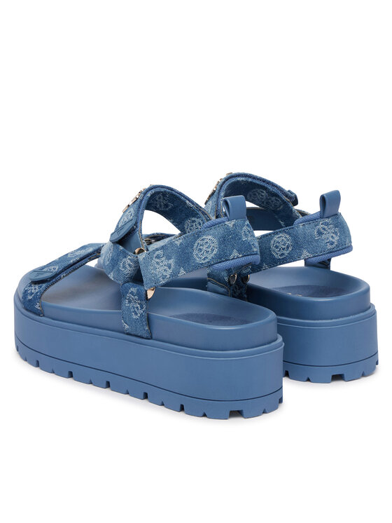 Guess Guess Sandale FLJFTT DEN03 Albastru