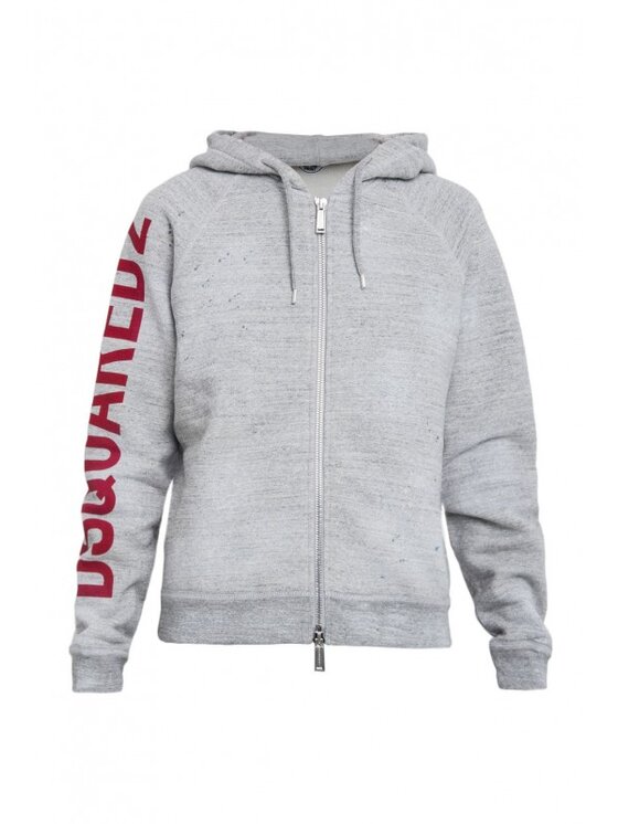 Dsquared2 Dsquared2 Mikina S71HG00551 Šedá Regular Fit