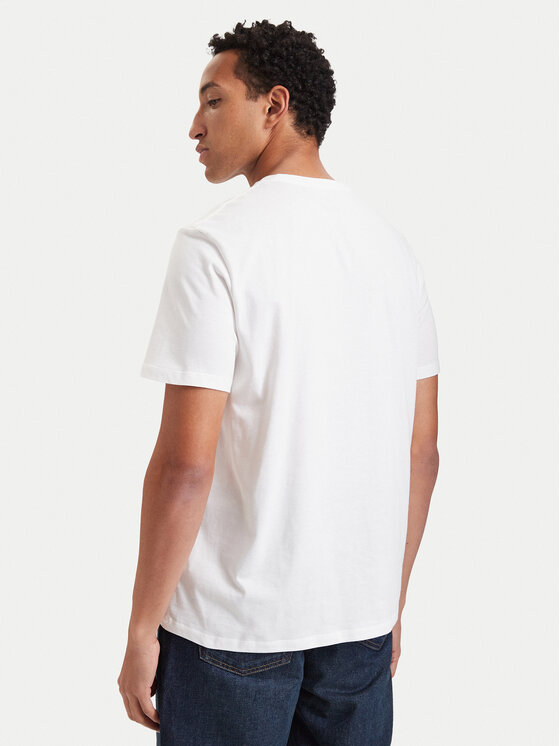 Calvin Klein Jeans Calvin Klein Jeans T-Shirt Script LV04RH830G Λευκό Regular Fit