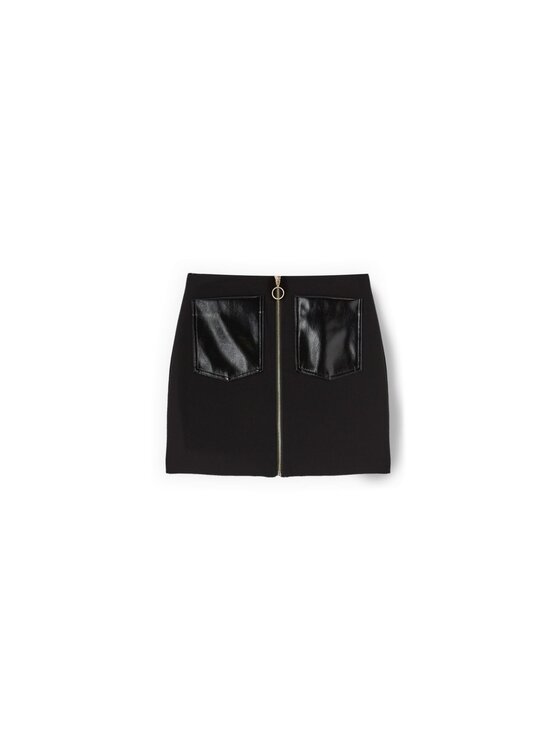 Motivi Motivi Minigonna 1262Q001124N033 Nero A-Line Fit