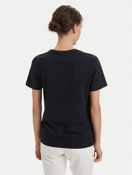 Beverly Hills Polo Club Beverly Hills Polo Club T-shirt P-SS26W-TS085 Tamnoplava Regular Fit