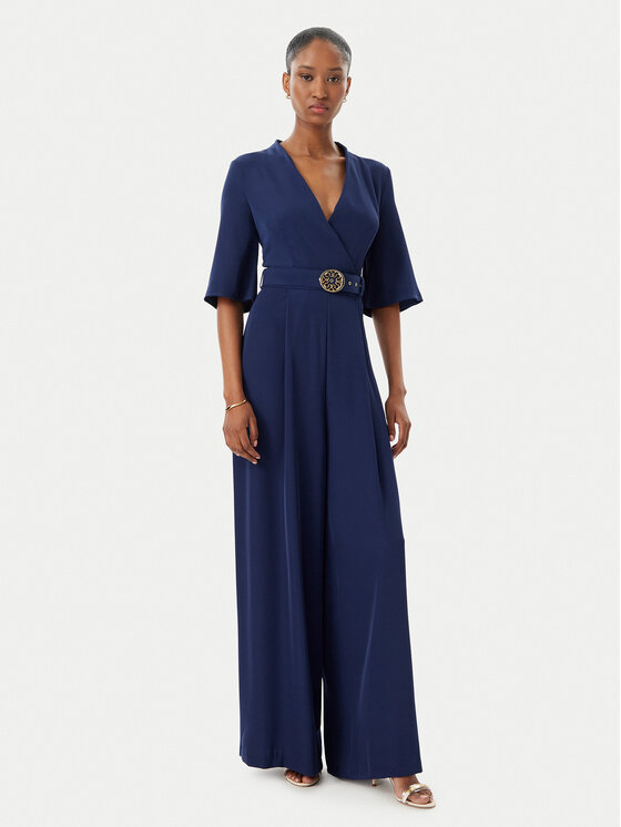 Rinascimento Salopetă CFC0123685003 Bleumarin Regular Fit