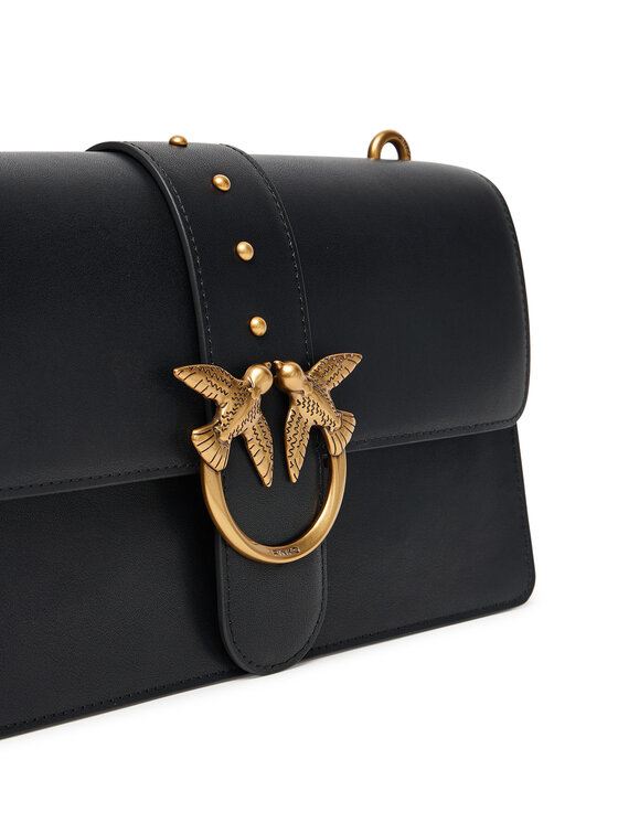 PINKO PINKO Borsetta Love One Classic ST.CL Al 25-26 PLTT 105857 A0F1 Nero