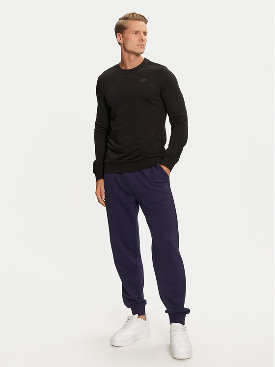 4F 4F Jogginghose 4FWMM00TTROM0942 Dunkelblau Regular Fit