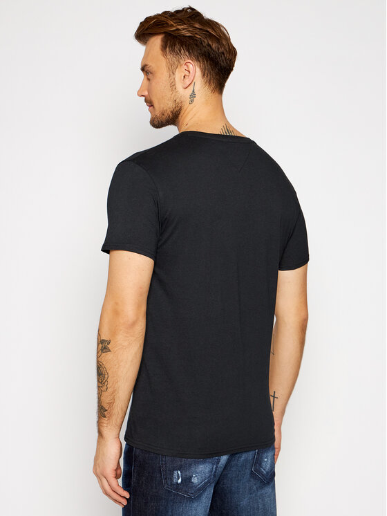 Tommy Jeans Tommy Jeans Футболка DM0DM04410 Чорний Regular Fit