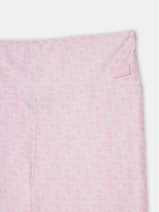 Guess Guess Legíny J5RB03 MC01P Růžová Slim Fit