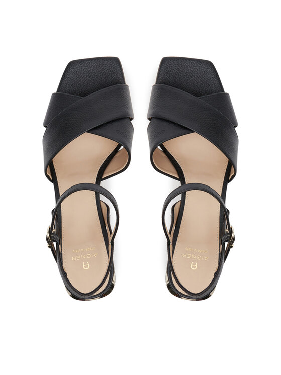 Aigner Aigner Sandali Hannah 12A 1251100 Črna