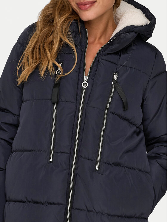 ONLY ONLY Зимно яке New Nora 15304792 Тъмносин Regular Fit