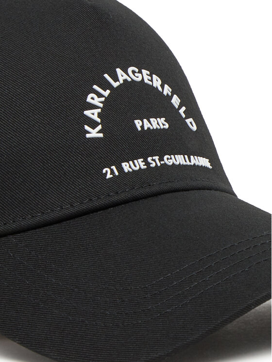 KARL LAGERFELD KARL LAGERFELD Kšiltovka A1W33201 Černá