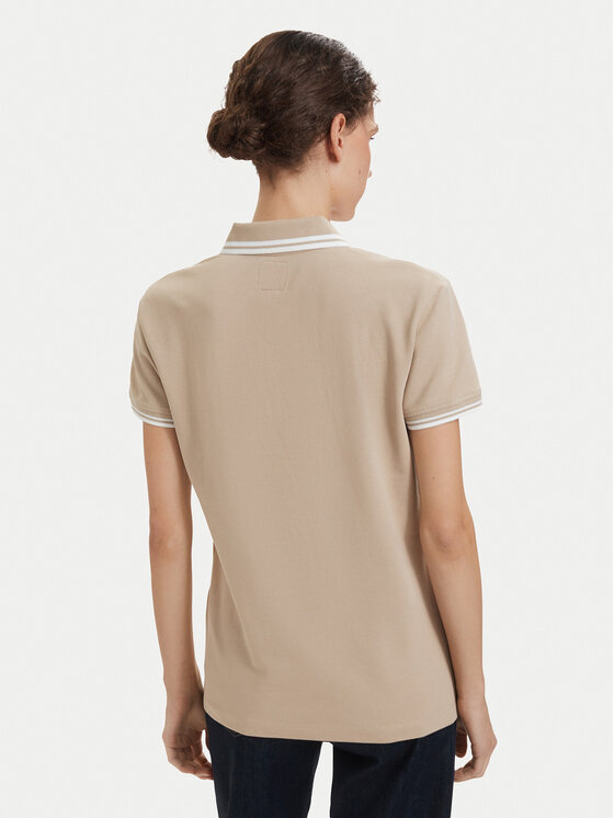 Beverly Hills Polo Club Beverly Hills Polo Club Polo majica P-SS26W-P0300 Bež Regular Fit