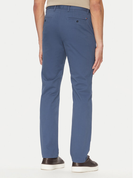 Tommy Hilfiger Tommy Hilfiger Pantaloni chino Denton MW0MW37873 Blu Slim Fit