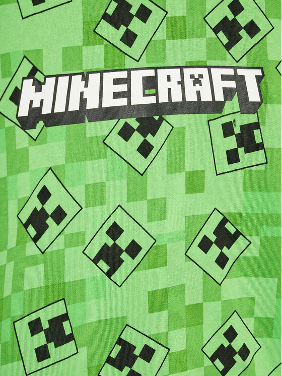 OVS OVS Džemperis MINECRAFT 1834688 Žalia Regular Fit