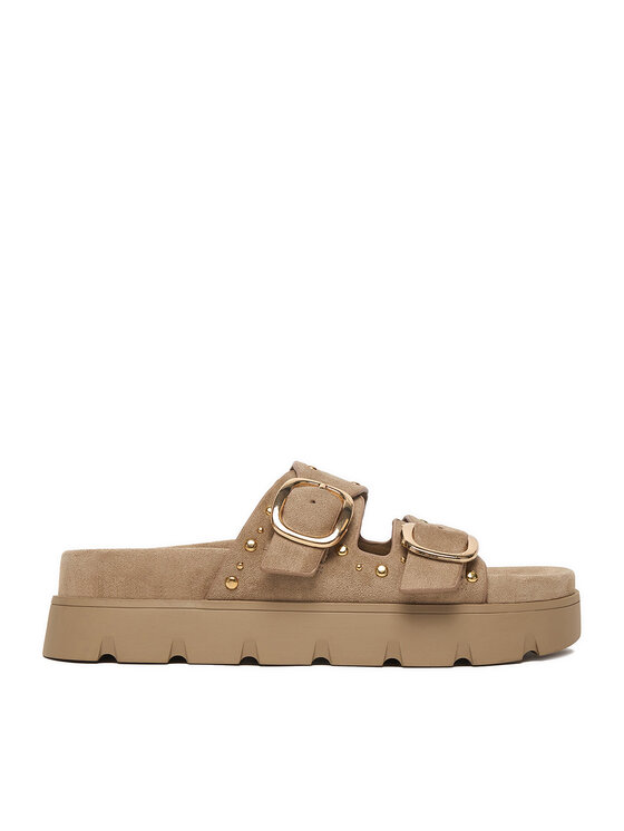 DeeZee DeeZee Pantoletten CEO-HY35011-1 Beige