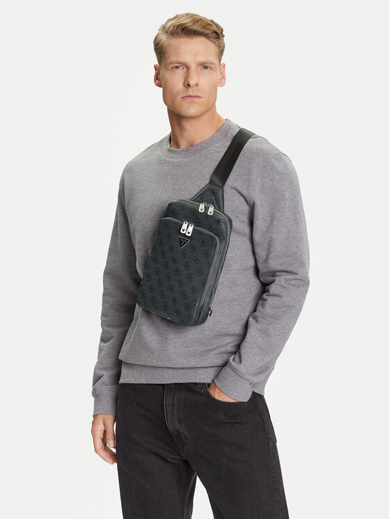 Guess Guess Плоска сумка HMMILO P5226 Чорний