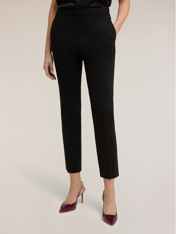 Motivi Motivi Pantaloni di tessuto P074Q004515N033 Nero Regular Fit