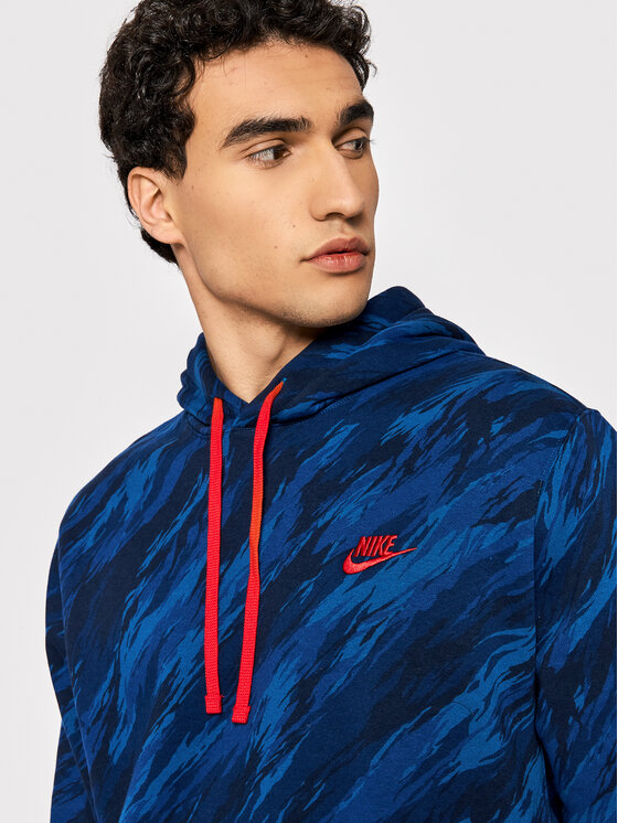 Nike Nike Pulóver Essentials DD5126 Kék Regular Fit