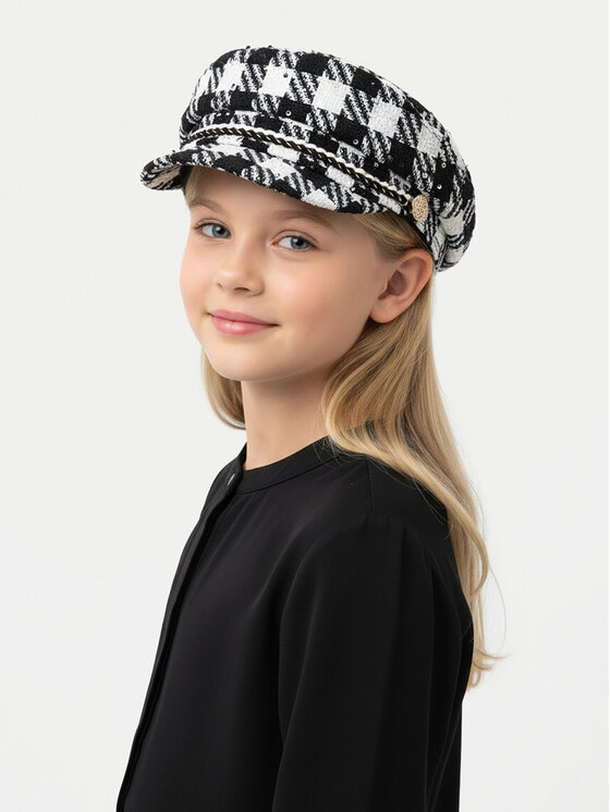 Abel & Lula Abel & Lula Flat cap 5964 Nero