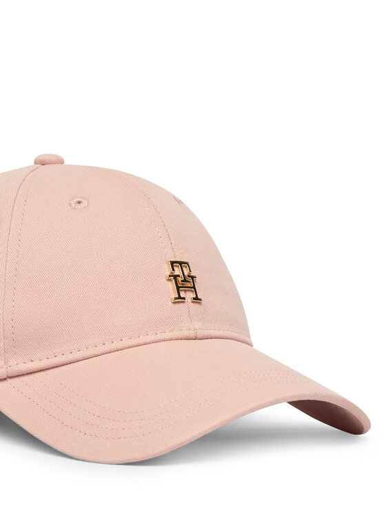 Tommy Hilfiger Tommy Hilfiger Kepurė su snapeliu Th Elevated Chic Cap AW0AW17631 Rožinė