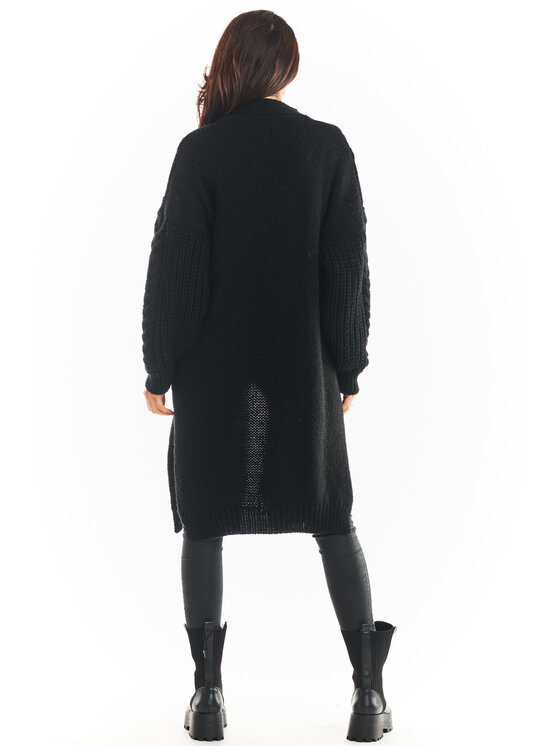 Awama Awama Svetr A393 Černá Basic Fit