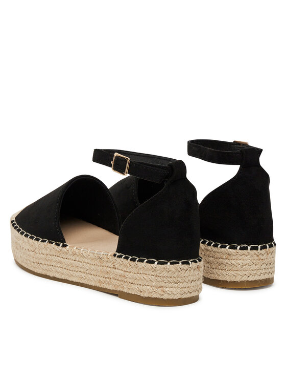DeeZee DeeZee Espadrilky WSS990-215 Čierna