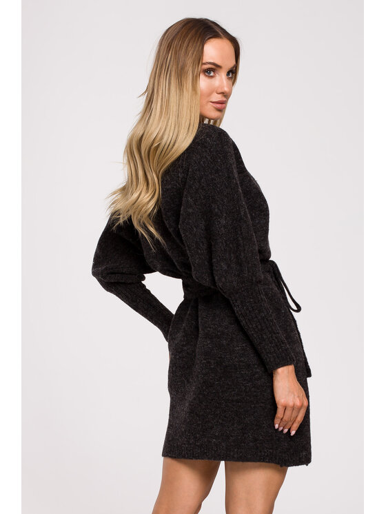 Made of Emotion Made of Emotion Vestito di maglia M631 Nero