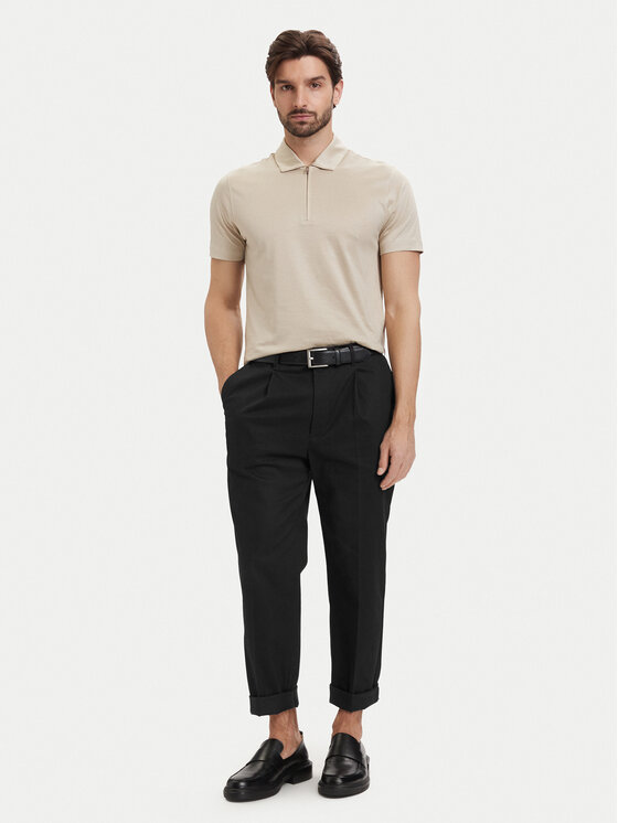 BOSS BOSS Polokošile H-Paras 50537955 Světle béžová Regular Fit