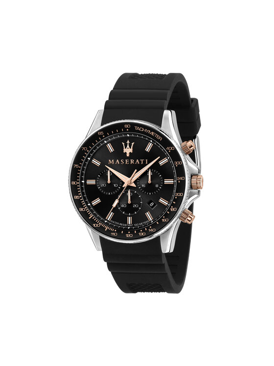 Maserati Maserati Pulkstenis Sfida R8871640002 Melns